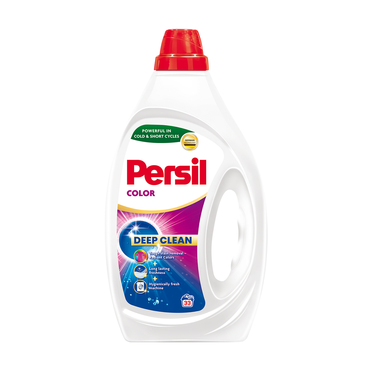 Гель для прання Persil Color Deep Clean, 33 цикли прання, 1.485 л